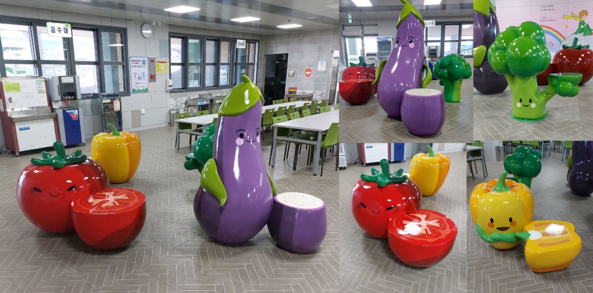 야채캐릭터제작(태흥초등학교)